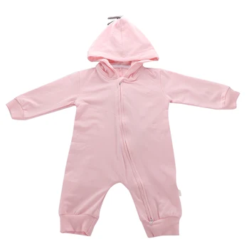 

Newborn Toddler Infant Baby Girl Boys Hooded Romper Jumpsuit Playsuit Long Sleeve Clothes Little Ear Warm Outfits