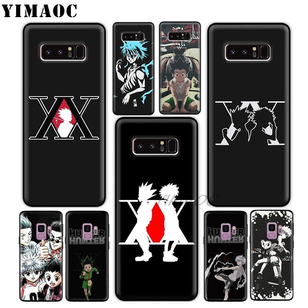 YIMAOC Hunter x logo Soft TPU Silicone Case for Samsung Galaxy S10 S10e S9 S8 Plus S7 S6 Edge &amp J6 |