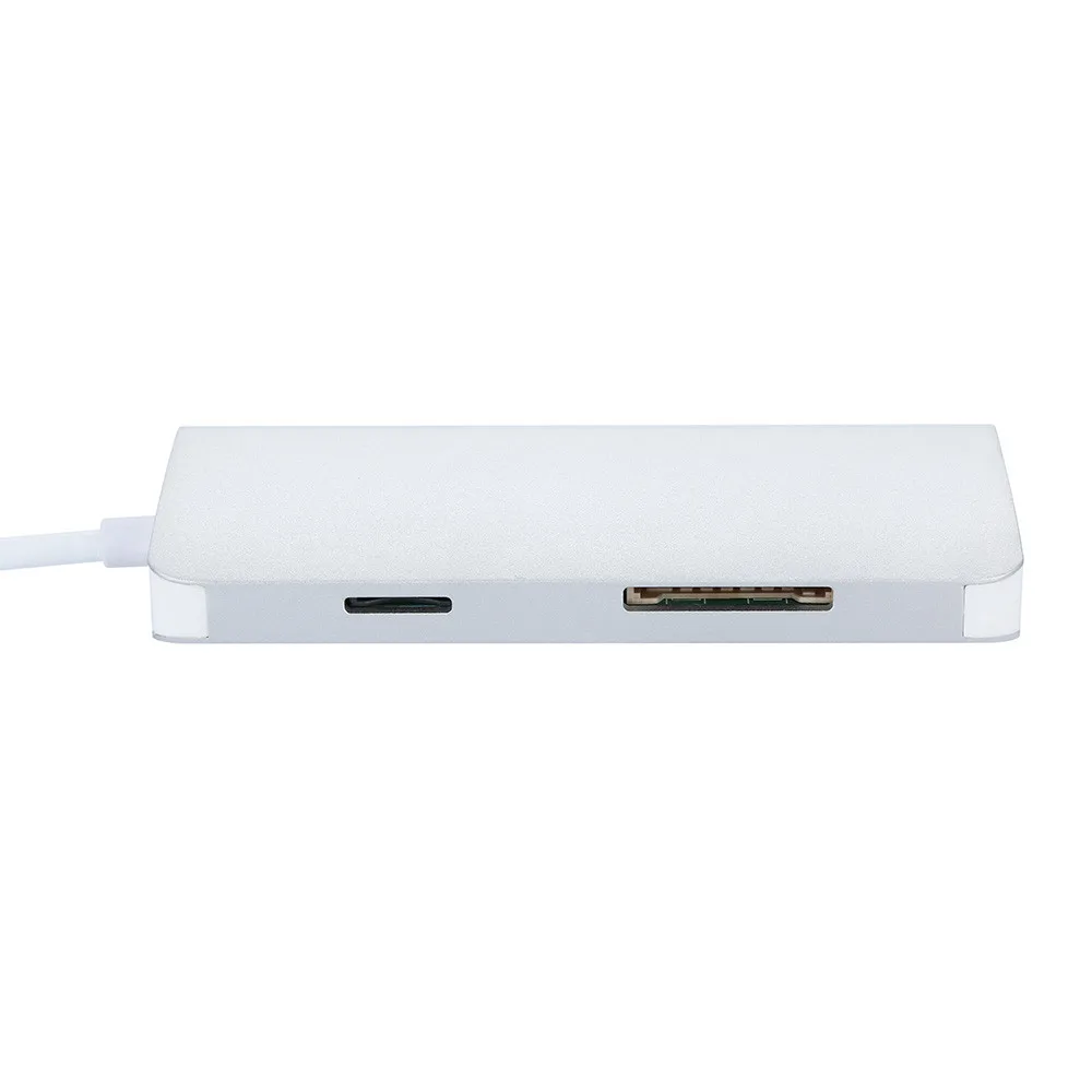 USB C 8 в 1 Type HDMI RJ45 Micro SD TF|Компьютерные кабели и разъемы| |