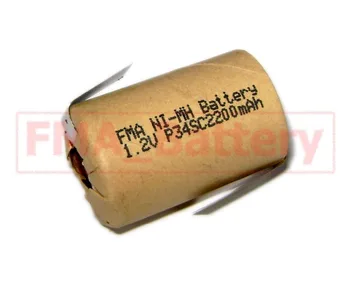 

25x Ni-MH 4/5SC Sub C 1.2V 2200MAH battery for power tools Screw Drill w/tabs