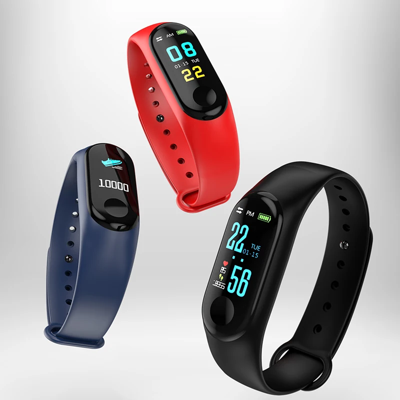 BANGWEI 2018 New Men Sport Smart Watch Fitness Heart Rate Blood Pressure Tracker Smart Watch LED Color Touch Screen + Box