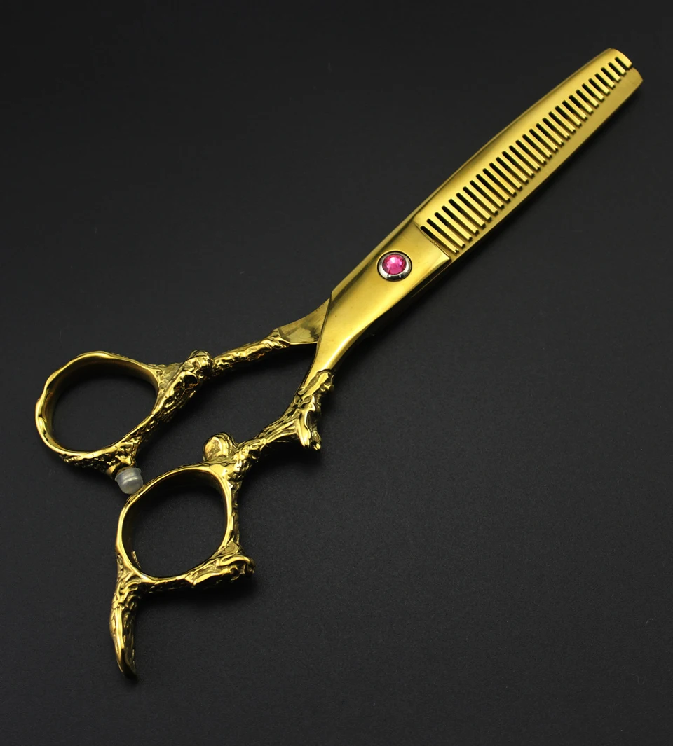 6 дюймов 2 шт Профессиональные ножницы для стрижки волос Филировочная Парикмахерская Бритва для Стрижки Парикмахерские ножницы Бритва для