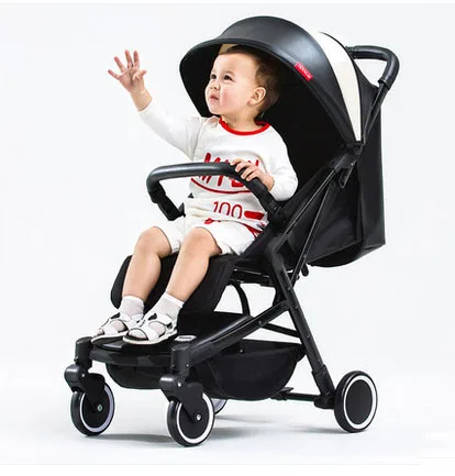 Baby Stroller Ultra Light Can Be Lying Laptop Canopy Folding Mini Four Wheel Child Trolley