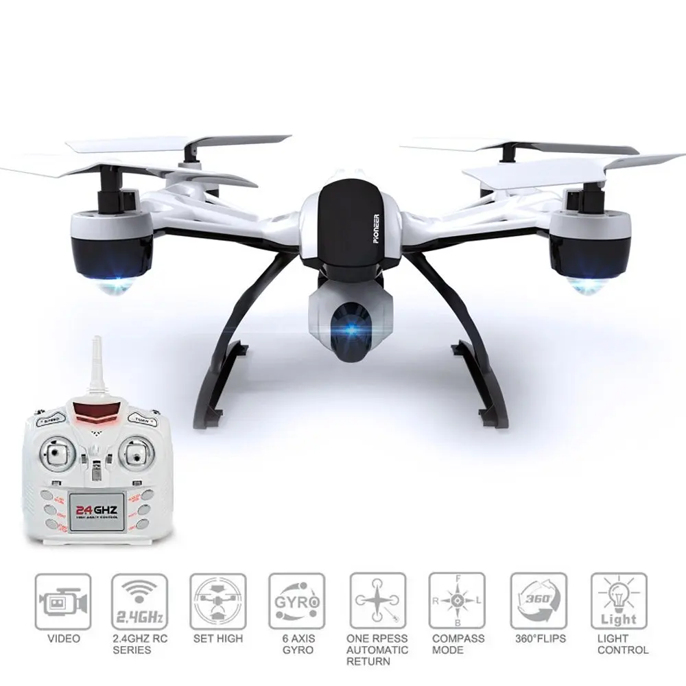 JXD 509V 2 4G 4CH 6 Axis Gyro High Hold Mode RC Quadcopter with 0 3MP