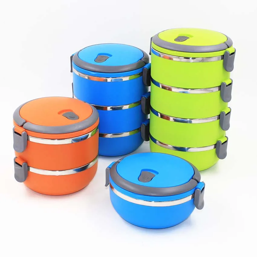 Baby Food Storage Containers and Durable Circular Portable Food