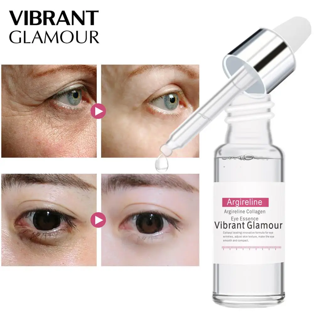 

VIBRANT GLAMOUR Argireline Collagen Peptide Face Serum Anti-Aging Wrinkle Face Lift Firming Beauty Whitening Moisturizer Essence