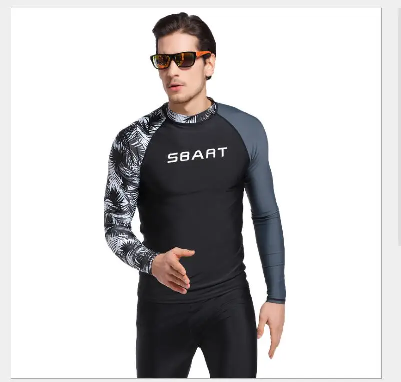 Rash guard sun protection Diving Long Sleeve Swimsuit High Quality
