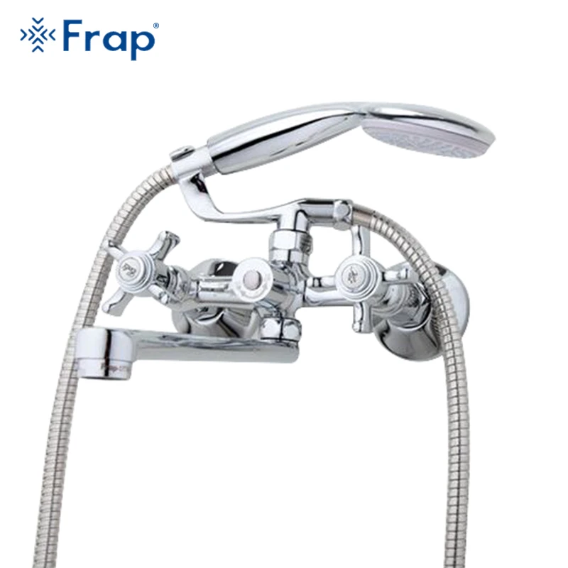 

FRAP Traditional bathroom faucets 300mm long water outlet tube move 90 degrees left and right banheiro torneiras F2225 F2224