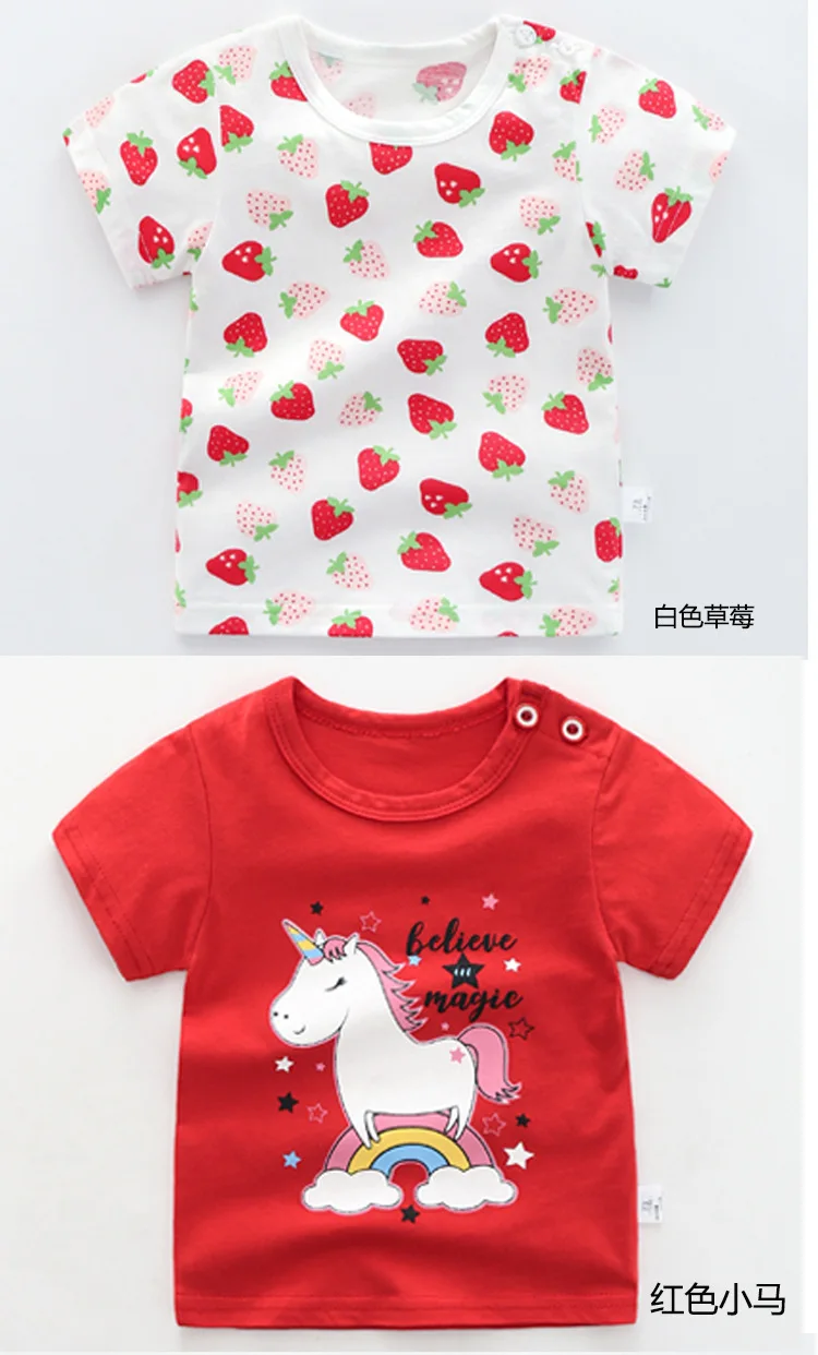 Детская одежда disney; Новинка г.; летняя хлопковая футболка с короткими рукавами и рисунком Микки Мауса Для маленьких мальчиков и девочек