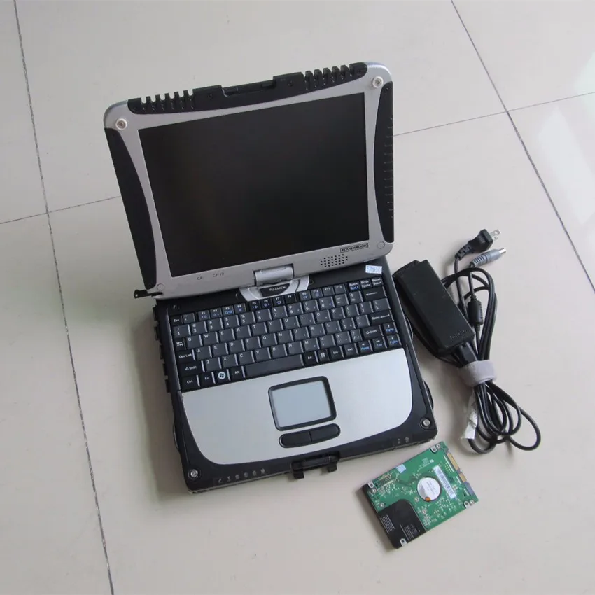 Mb Star C4 C5 Software Ssd 480Gb Auto Diagnostica Laptop Toughbook Cf 19 I5 4G (Robusto, Touchscreen) Windows10