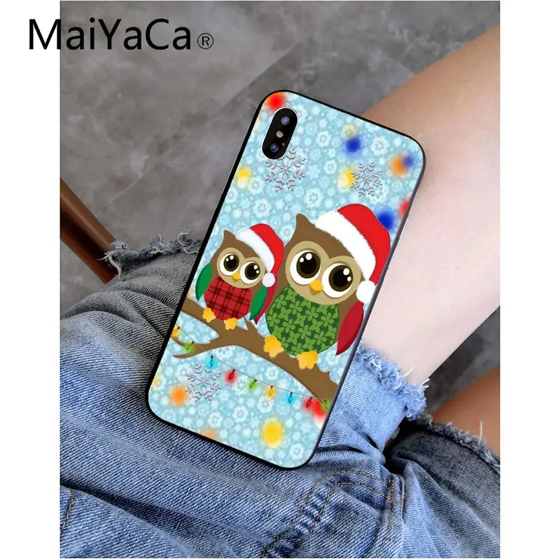 MaiYaCa Cute Carton Owl Painted Beautiful Phone Accessories Case for Apple iPhone 8 7 6 6S Plus X XS MAX 5 5S SE XR Cellphones MaiYaCa Cute Carton Owl Painted Beautiful Phone Accessories Case for Apple iPhone 8 7 6 6S Plus X XS MAX 5 5S SE XR Cellphones