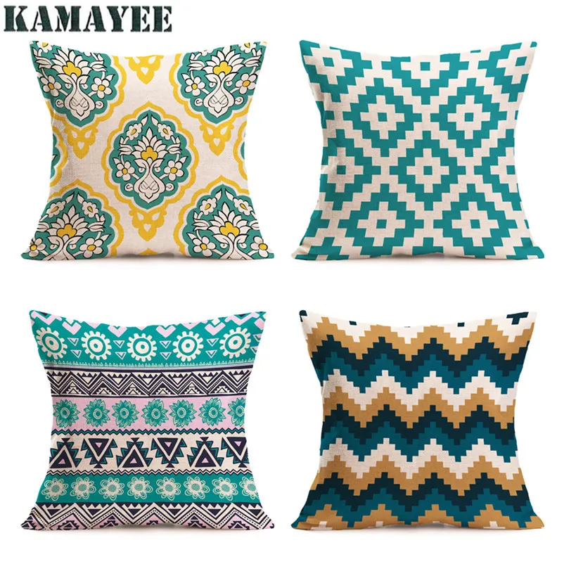 Decorative Sofa Cushion Cover Throw Pillows Covers Without Filling Geometric Pillow Casecushion