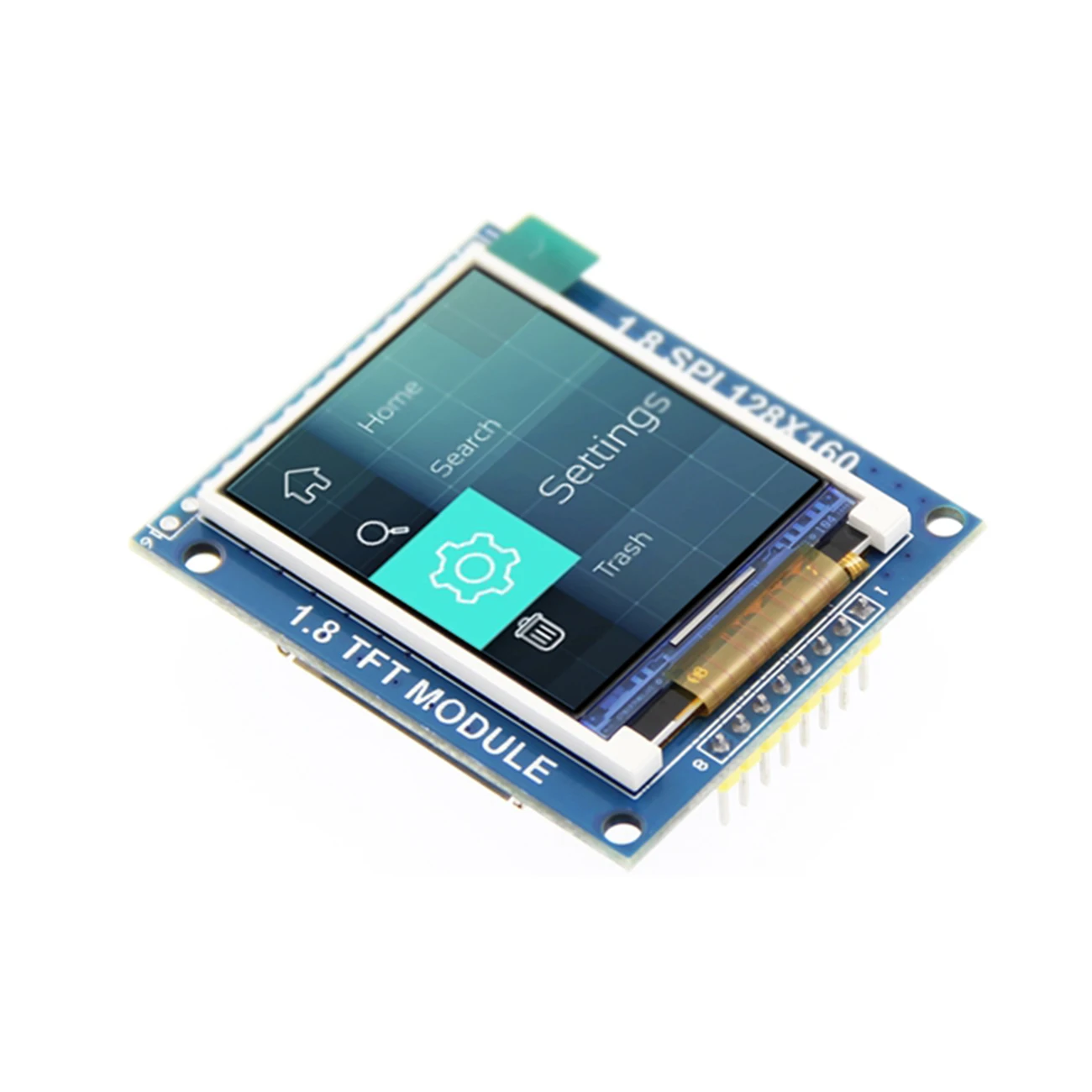 ЖК-модуль Дисплей PCB адаптер 1,8 дюймов серийный SPI TFT мощность IC SD Разъем 128X160 C1Hot Новое поступление для arduino Diy Kit
