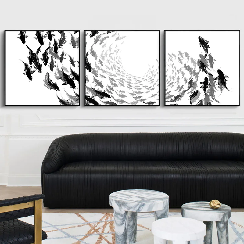 55 Gambar Kolase Ikan Hitam Putih Gratis Terbaru