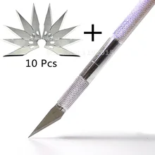 11 Blades Wood Carving Tools Fruit Food Craft Sculpture Engraving Knife Scalpel DIY Cutting Tool Repair Stationery Art Supplies