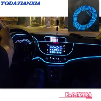 

Car LED Strips Decoration Auto Light Strip for audi a6 c6 vw caddy ford kuga skoda fabia peugeot 5008 2017 astra h suzuki gsxr