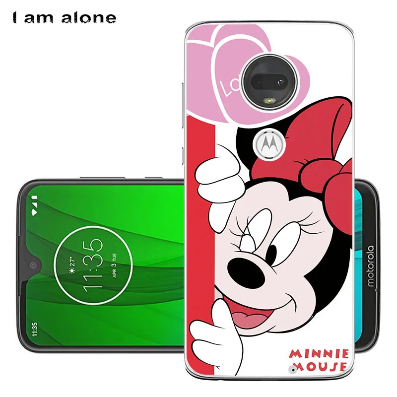 Чехлы для телефонов I am alone для Motorola Moto G7 G7 Play G7 power из мягкого ТПУ для мобильных телефонов модные сумки для Moto G7 - Цвет: Soft TPU HH57