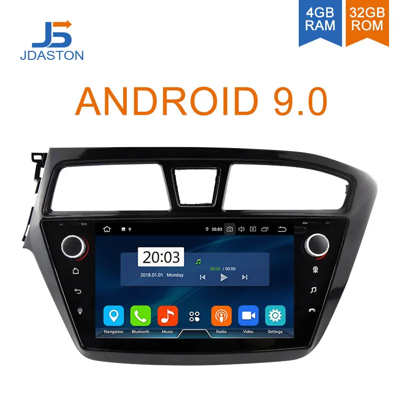 Top JDASTON Android 9.0 Car Multimedia Player For Hyundai I20 2015-2018 4G+32G GPS Navigation Stereo 2 Din Car Radio Auto Audio WIFI 0 Top JDASTON Android 9.0 Car Multimedia Player For Hyundai I20 2015-2018 4G+32G GPS Navigation Stereo 2 Din Car Radio Auto Audio WIFI 0