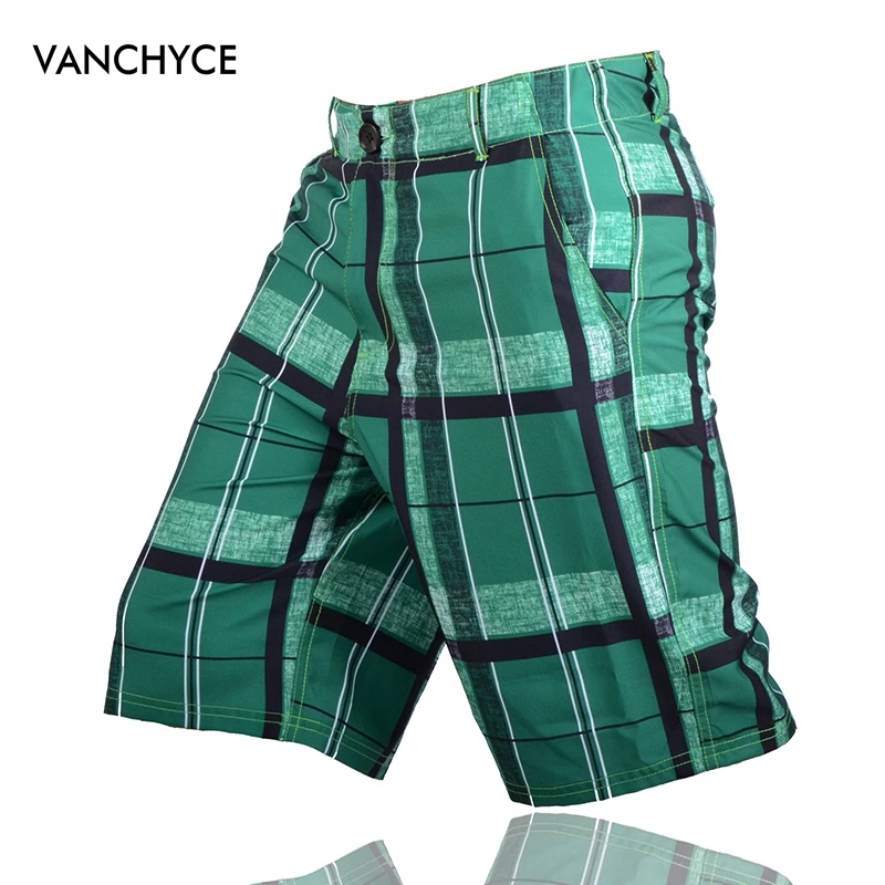 

VANCHYCE Summer Beach Shorts Men Shorts Men Board Shorts Brand Swimwear Men Bermuda Short Quick Dry Silver Mens Boardshorts