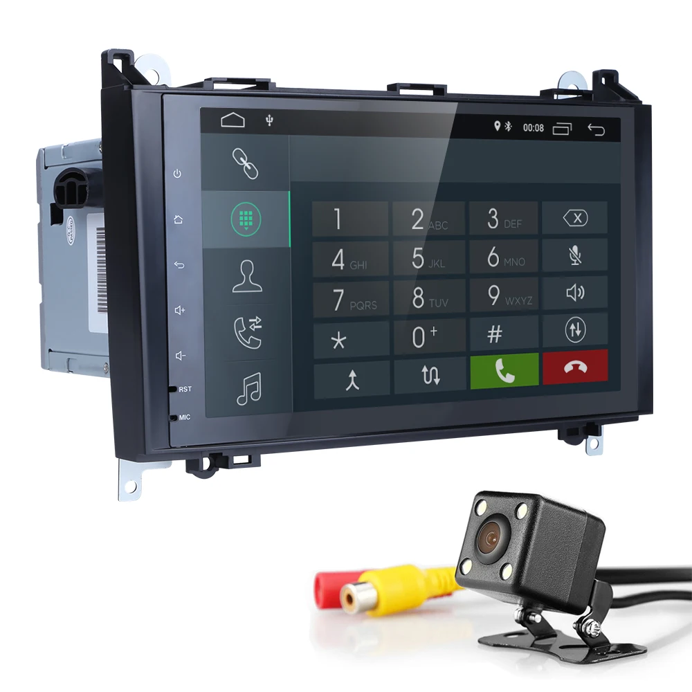 Sale New Quad core 9 Inch 2 Din Android 9.0 Car Multimedia Player For Mercedes/Benz/Sprinter/Viano/Vito/B-class/B200/B180 RDS Camera 2