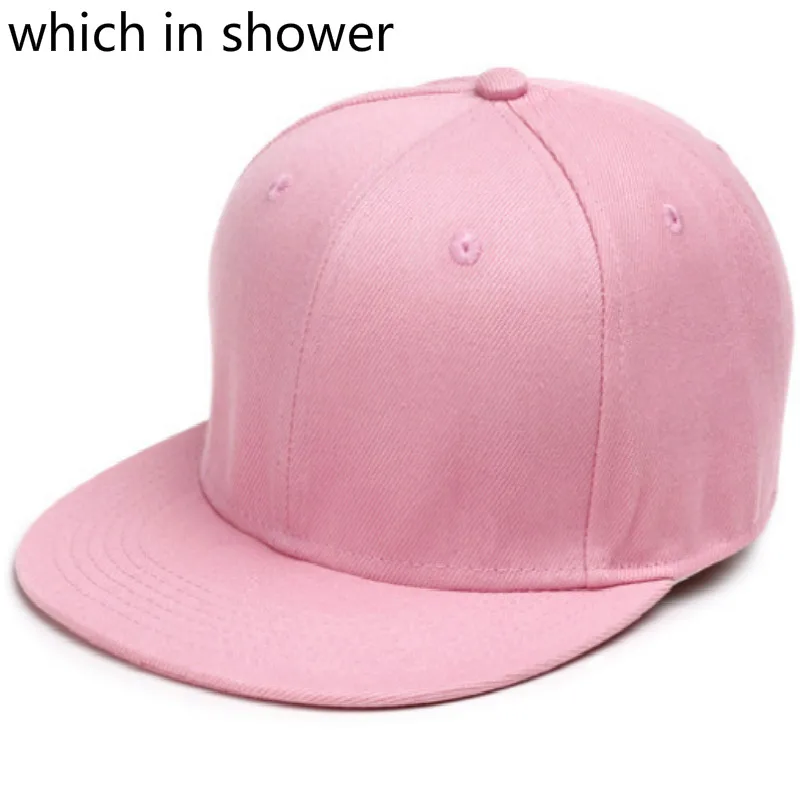 plain flat brim hats