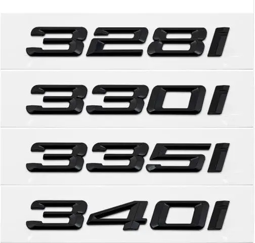 Автомобильное украшение 3D Эмблема для BMW 2 3 серии 220I 228I 235I 328I 330I 335I 340I 335 E30 E36 E39 E60 F30