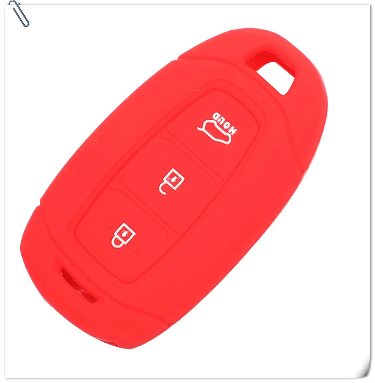 Keyforkess 30pcs Silicone Car Key Case For Hyundai i30 Ix35 Solaris Azera Elantra Grandeur Ig Accent Santa Fe Verna Fob Cover - HTB1NGd4VjTpK1RjSZKPq6y3UpXab