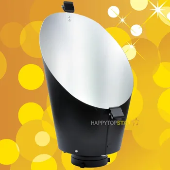 

Impact Photo Studio Background Reflector Bowens Mount Strobes 168*410mm Silver Interior Use for Background or Backlighting