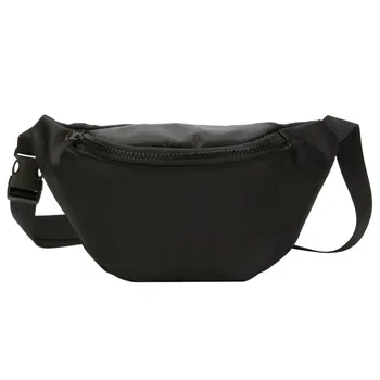 

Waist Bag Ladies Belt Bag Luxury Brand Fashion Day Waterproof Nylon Chest Strap Handbag Black Fanny Pack Waist Pack Snack Pack