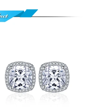 JewelryPalace подушки 3ct Свадебные Halo Пасьянс Обручение кольцо 925 пробы Серебряное кольцо Для Свадебные украшения Новинка; Лидер продаж