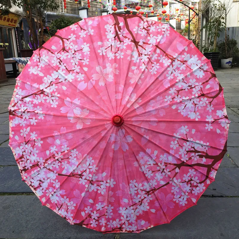 Hochzeit Regenschirm Rosa Papier Sonnenschirm