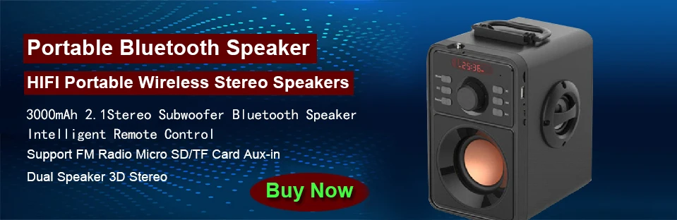 Bluetooth динамик стерео портативный беспроводной открытый водонепроницаемый динамик с басом Саундбар TF карта fm-радио AUX USB Встроенный микрофон