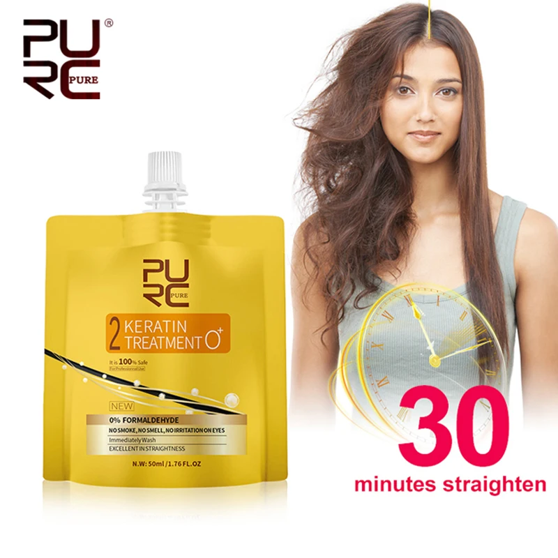 PURC New advanced Hair care set 50ml KERATIN TREATMENT SHAMPOO HAIR MASK Straightening hair and Repair Damaged Hot Sale Set PURC New advanced Hair care set 50ml KERATIN TREATMENT SHAMPOO HAIR MASK Straightening hair and Repair Damaged Hot Sale Set