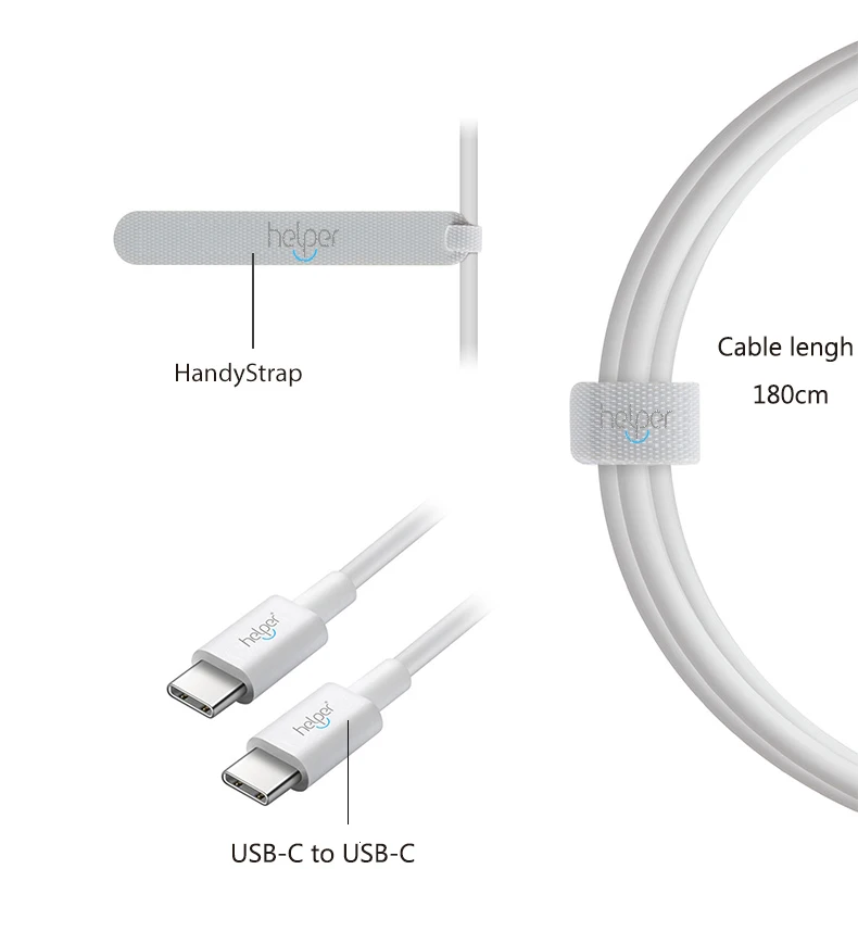 Usb type C PD3.0 PPS адаптер зарядное устройство для MacBook/Pro, Thinkpad X1 Dell XPS широта Xiao Mi Matebook и многое другое USB-C устройств