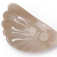 Бюстгальтер с фиксацией, самоклеющийся бюстгальтер без бретелек, нижнее белье, бюстгальтер с подтяжкой, невидимый бюстгальтер, нижнее белье, вкладыши для увеличения объёма Силиконовые бюстгальтеры