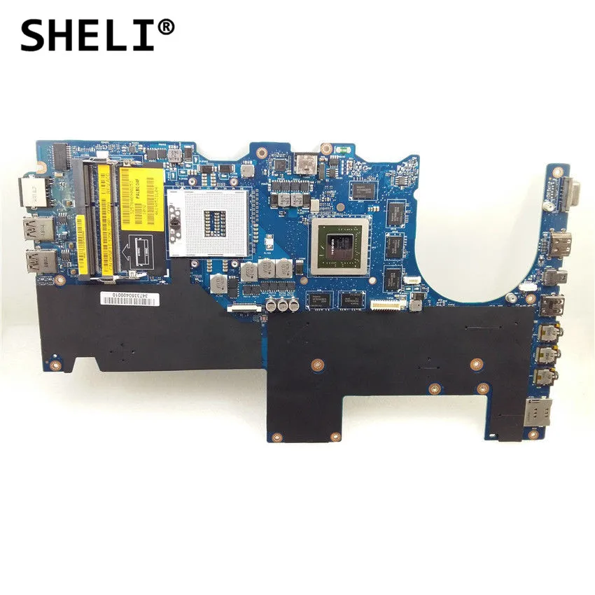 

SHELI LA-6801P CN-0KNF1T 0KNF1T KNF1T For DELL Alien-ware M14x R1 Motherboard with GT555M 3GB