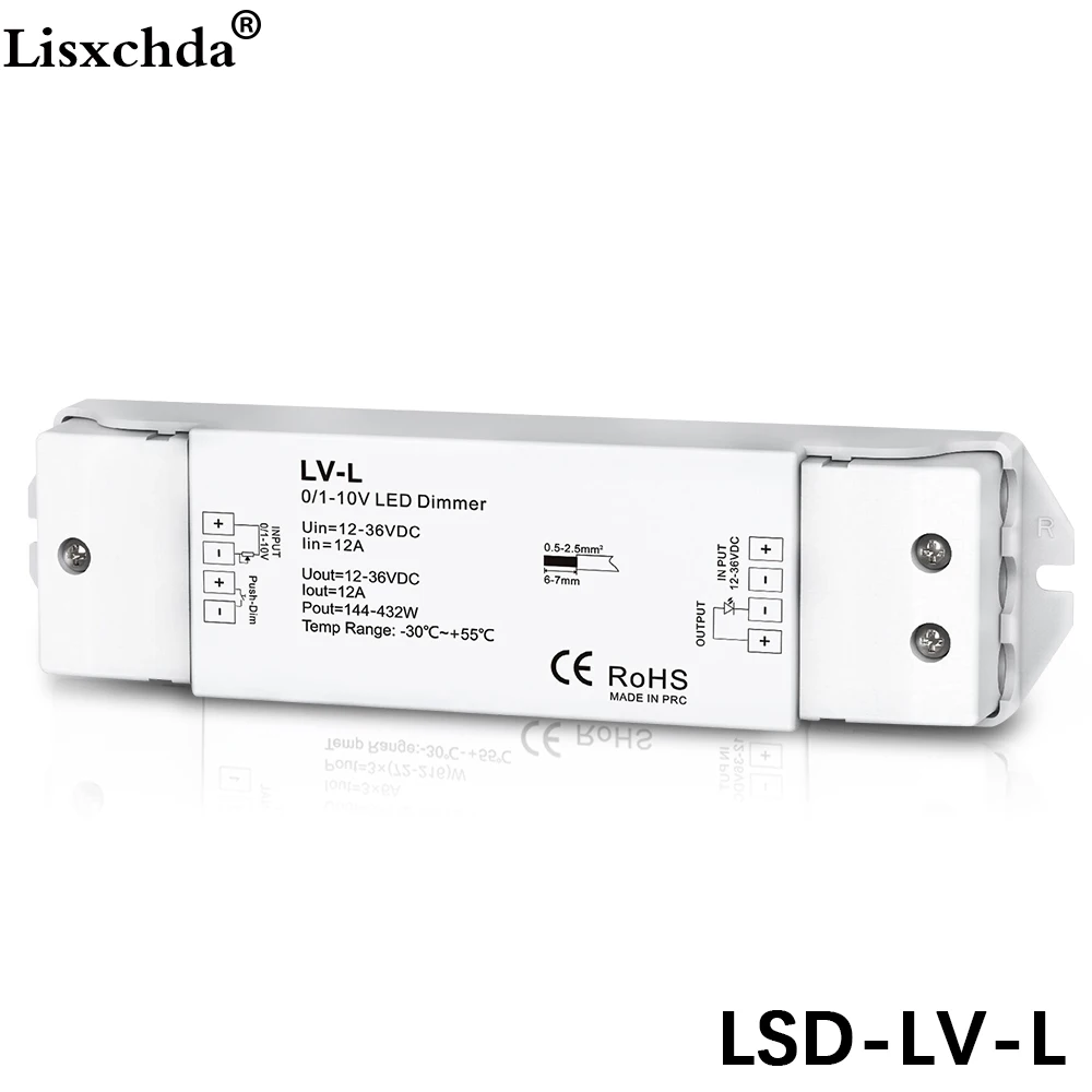 Флуоресцентный контроллер яркости светодиодов 0/1 10 В 1 канал в|dimming controller|led dimming