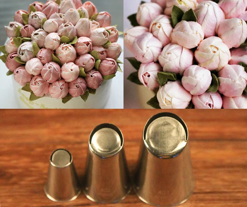 Кондитерский наконечник для украшения торта из Кореи #401 #402 #403 Кондитерские