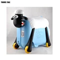 TRAVEL TALE Kids ride on luggage Baby riding box children trolley suitcase