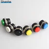 5pcs momentary push button switch  OFF-(ON) 16mm ► Photo 2/6