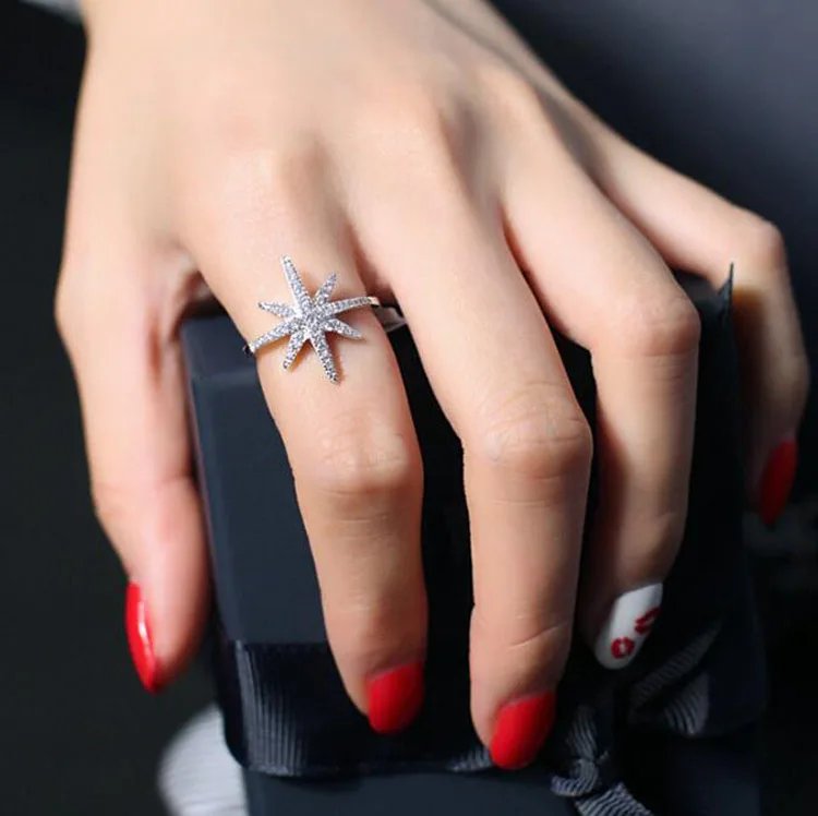 AAA Quality Fashion Micro Pave CZ Diamond Crystal Wedding Ring APM