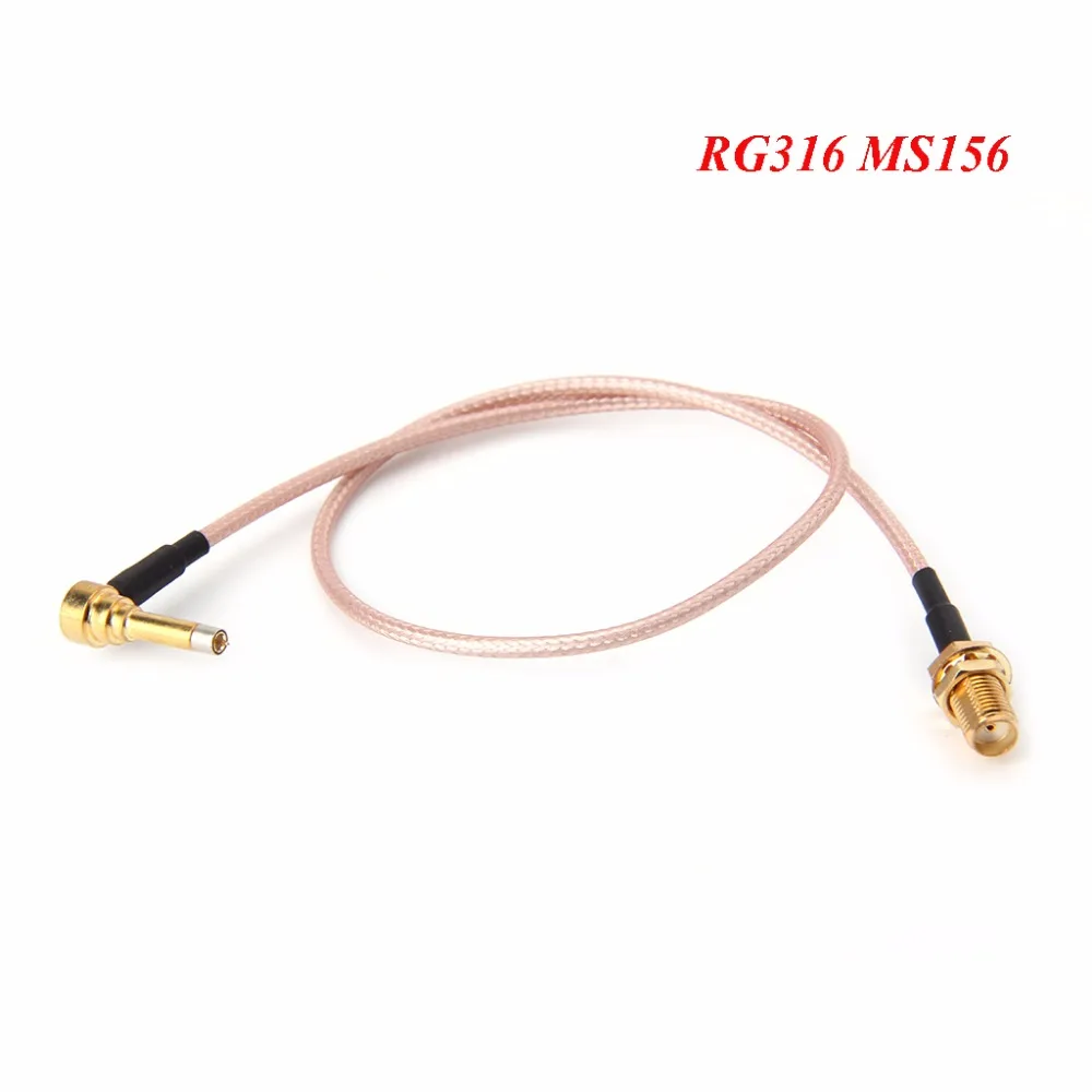 Wholesale RF Coaxial MS156 plug male To SMA Female jack test probe RG174 cable