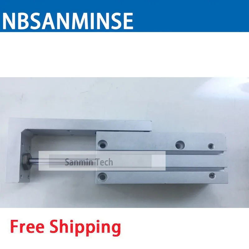 NBSANMINSE MXH 6 10 16 20 мм Пневматический воздушный скользящий стол цилиндр SMC тип