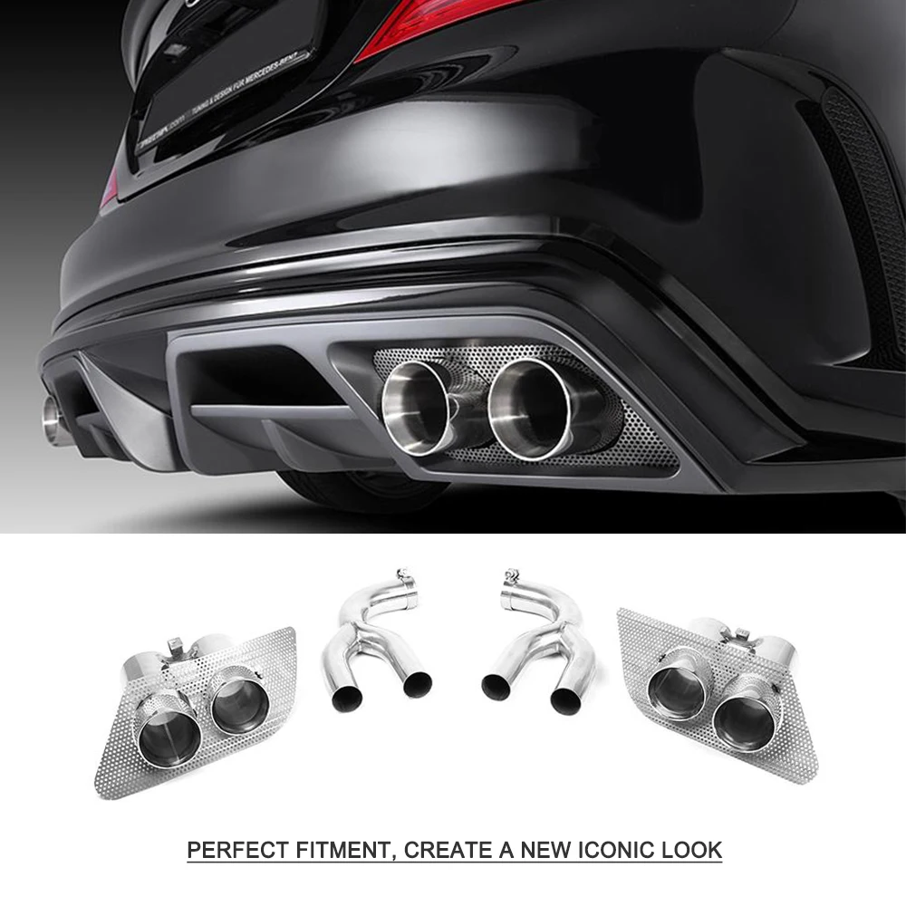 Углеродное волокно/FRP задний бампер диффузор для Mercedes Benz CLA Class C117 CLA250 CLA260 CLA45 AMG Sedan