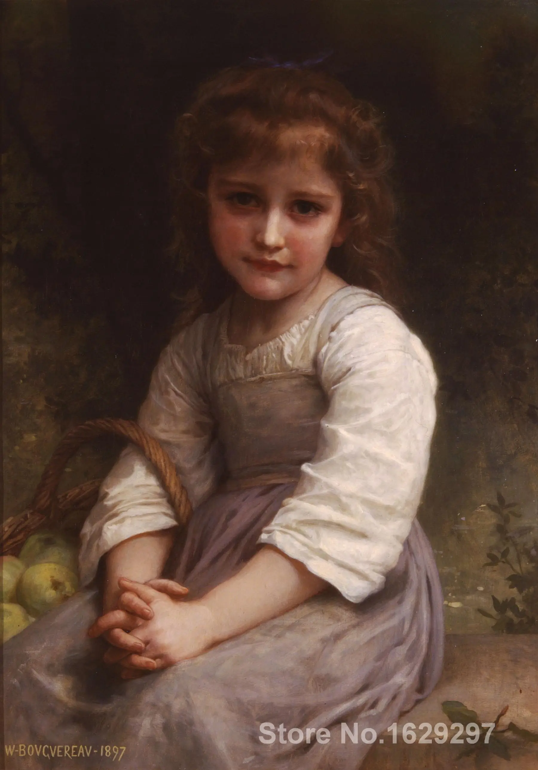 

Apples Paintings by William Adolphe Bouguereau impressionist art High quality Hand painted