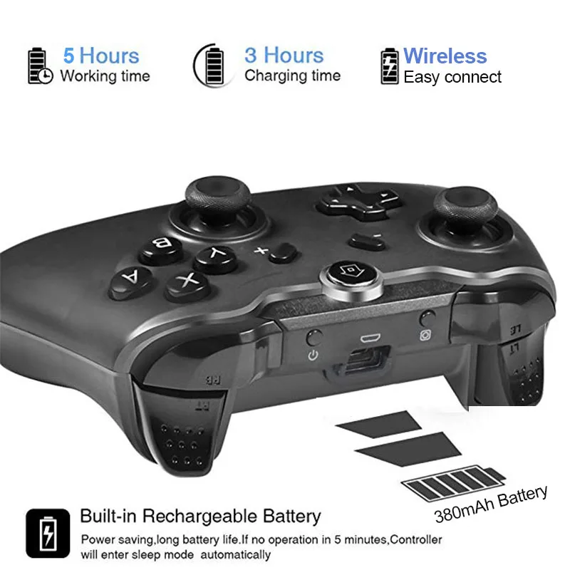Nintendo Switch Pro контроллер Беспроводной bluetooth геймпад с вибрацией Mando джойстик для