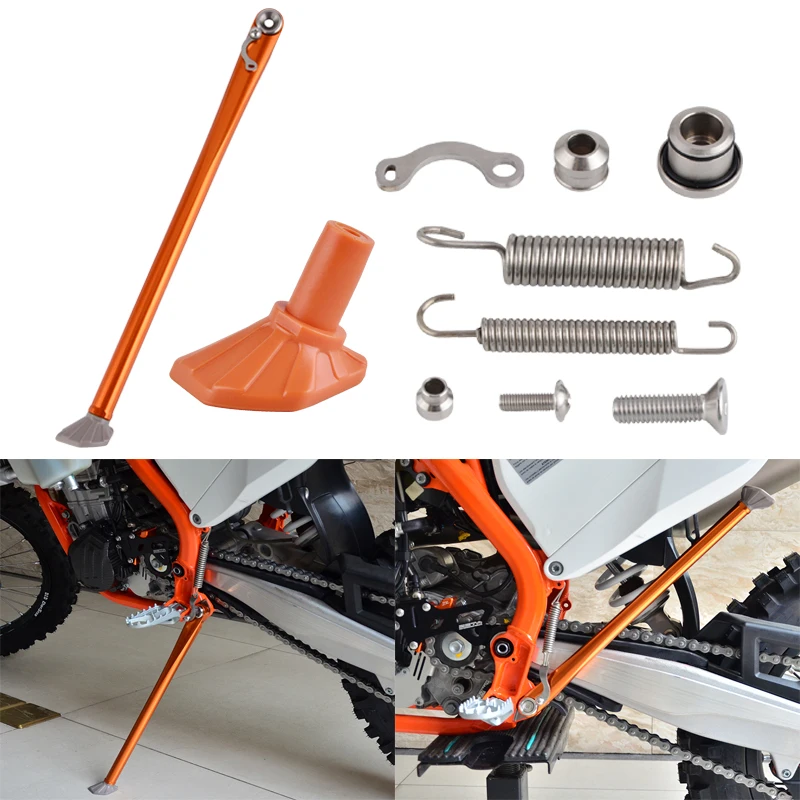 Kickstand боковая стойка+ пружина для KTM 150 200 250 300 350 450 500 530 EXC EXC-F XC XC-F XC-W EXC-R XCF-W Sixdays XCR-W EXCF XCW