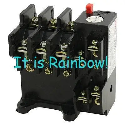 

Free Shipping AC 10A/380V 1.5-2.4A 660V 20A 3 Pole Thermal Overload Relay Uvdln
