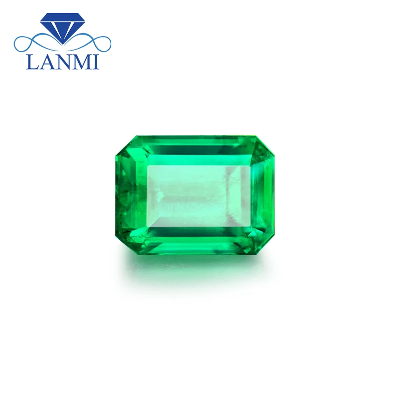 

Natural Colombia Emerald Loose Stone Emerald cut 12.22X9.04X8.68mm 7.18ct GRS Certificate Collection Level Genuine Gemstone