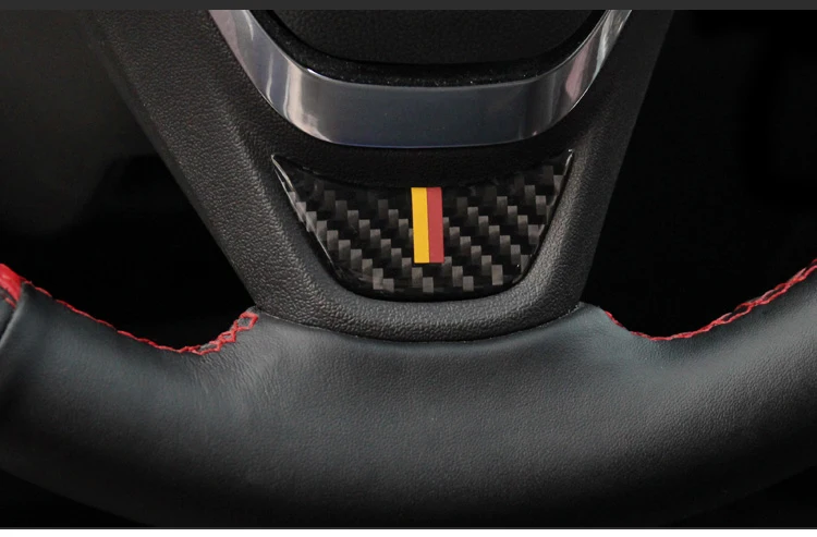 Для Chevrolet Equinox- 3D руль из углеродного волокна декоративные наклейки 1 шт. автомобильный Стайлинг